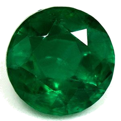 1.16 carat GREEN Round Smaragdas (1)