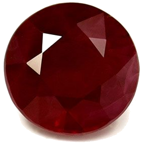 1.53 carat RED Round Rubinas (1)