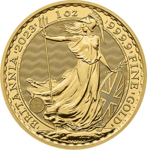 1 oz Britannia 2023 Charles III Great Britain Gold Coin (New King) (2)