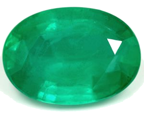 3.96 carat GREEN Oval Smaragdas (1)
