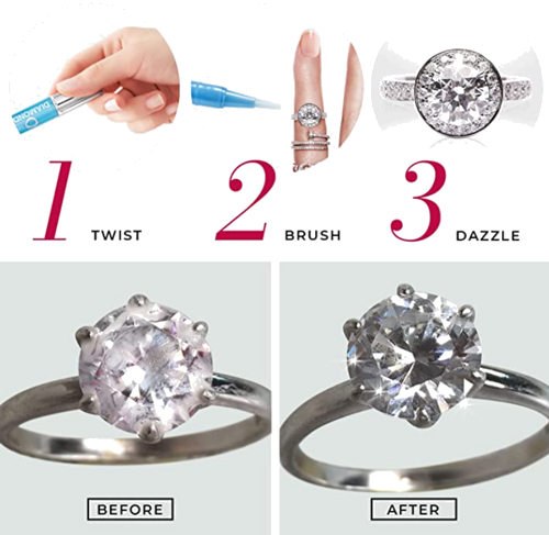 Connoisseurs Diamond Dazzle Stik rotaslietu tīrīšanas zīmulis (4)