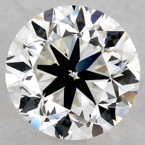 0.9 carat H-VVS1 GD cut Natūralus Round Deimantas (1)