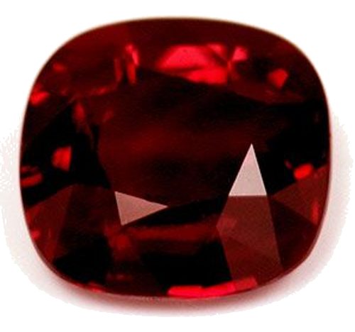 2.08 carat RED Cushion Rubinas (1)