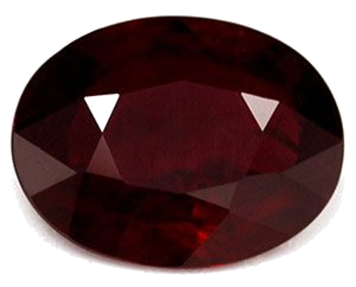 2.03 carat RED Oval Rubinas (1)