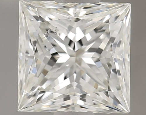 0.9 carat J-SI1 Natūralus Princess Deimantas (1)