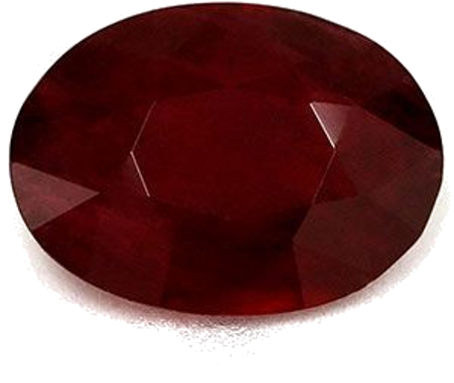 1.3 carat RED Oval Rubinas (1)