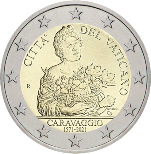 2021 Vatican Caravaggio 2 euro coin (4)