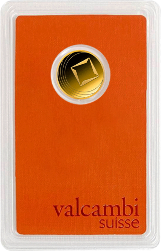 2,5 г Инвестиционный золотой слиток Valcambi Round Bar (3)