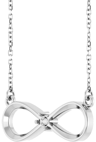 Pakabukas „Family Infinity-Inspired“ 925 Sidabro Round 2.5mm (2)