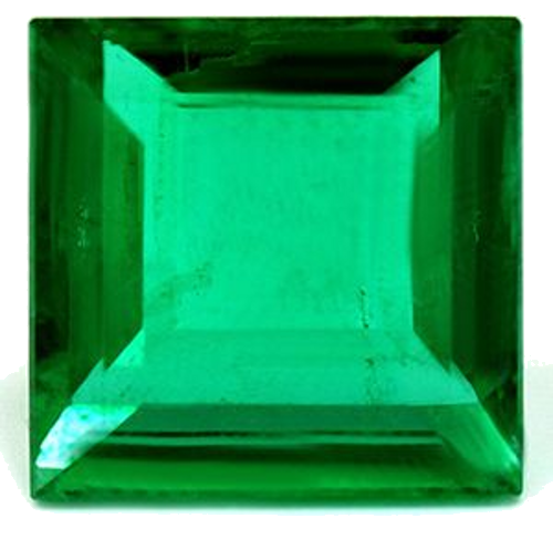 2.92 carat GREEN Square Smaragdas (1)
