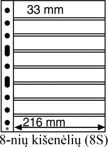 Plastic sheets for postcards and stamps Grande (9)