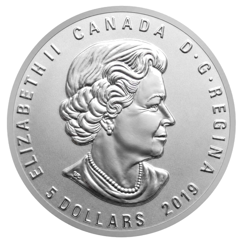 5 Doleriai This is Canada 2019 sidabrinė moneta (liumisencinė) (2)