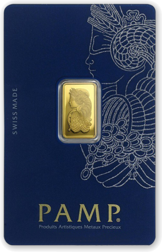 2.5 g Investment Gold Bar Fortuna PAMP (2)