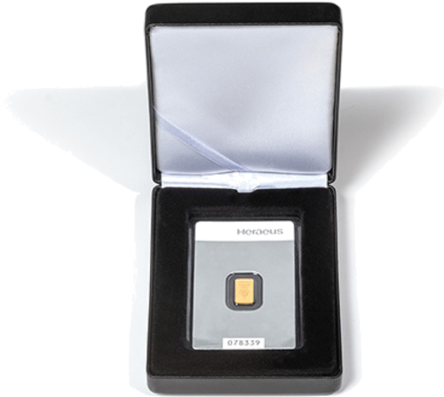 Футляр Nobile для одного слитка золота (1)