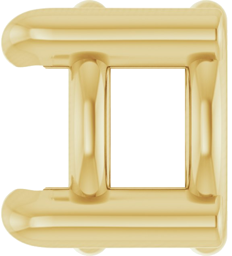 14K Yellow 4 mm Round Pendant Mounting (3)