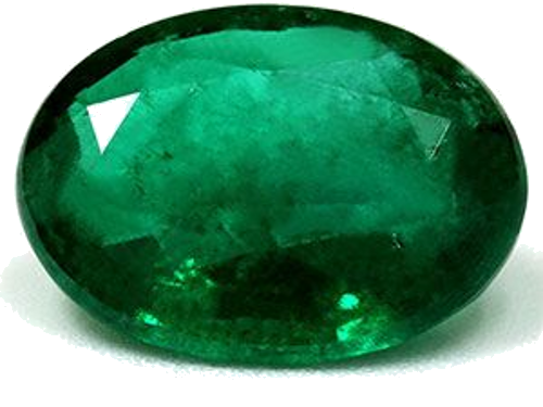2.86 carat GREEN Oval Smaragdas (1)
