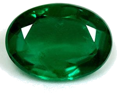 1.63 carat GREEN Oval Smaragdas (1)