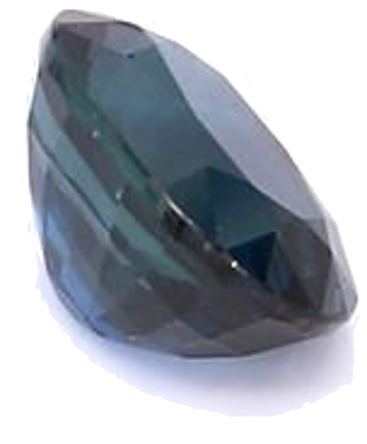 1.21 carat BLUE BRILLIANTSTEP cut Oval Safyras (1)