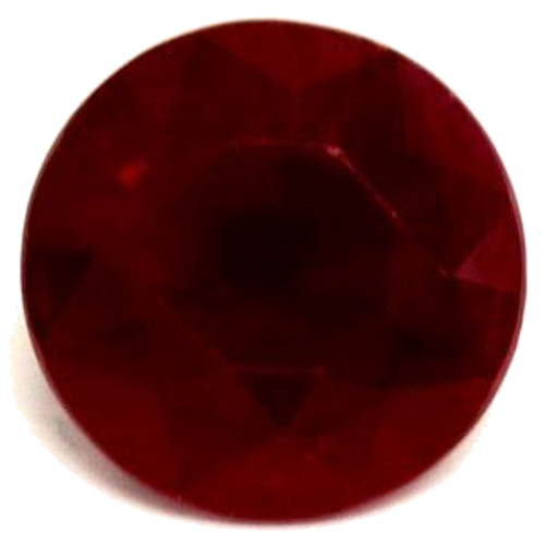 1.05 carat RED Round Rubinas (1)