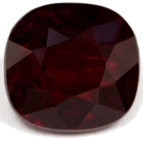 2.15 carat RED Cushion Rubinas (1)