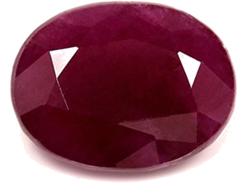 6.36 carat RED Oval Rubinas (1)