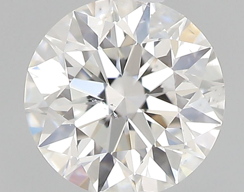 0.45 carat F-SI1 Excellent cut Natūralus Round Deimantas (1)