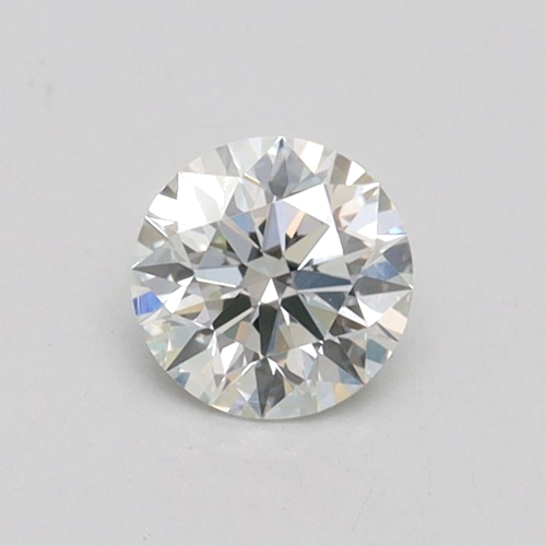 0.42 carat Faint  Green-VVS2 GD cut Natūralus Round Deimantas (1)