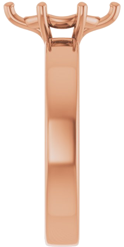 Sužadėtuvių Žiedas „Solitaire“ 417 Rožinis Aukso Marquise 10mm x 5mm (4)