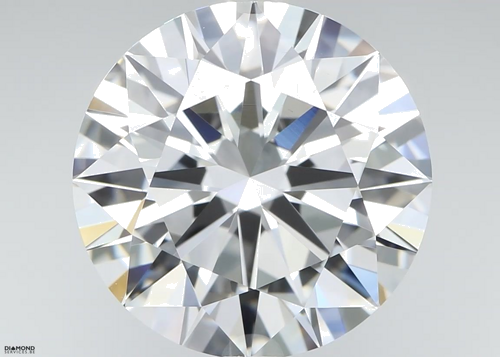 3.81 carat E-VS1 Excellent cut Natūralus Round Deimantas (1)