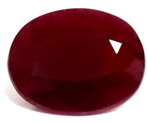 4.18 carat RED Oval Rubinas (1)