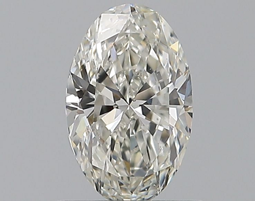0.7 carat I-SI1 Natūralus Oval Deimantas (1)