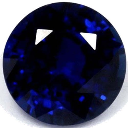 1.41 carat BLUE Round Safyras (1)
