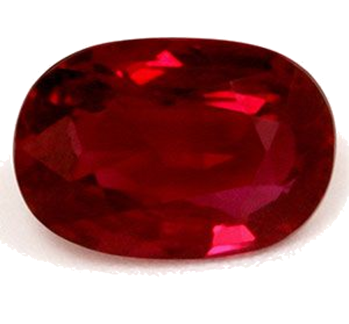 1.03 carat RED Oval Rubinas (1)