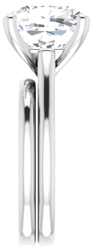 Sužadėtuvių Žiedas „Solitaire“ 950 Platinos Cushion 11mm (9)