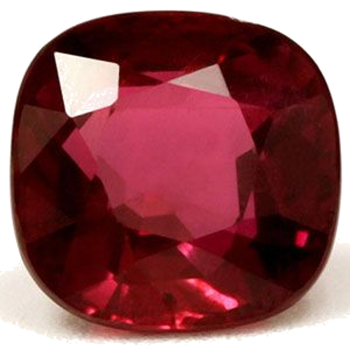 2.09 carat RED Cushion Rubinas (1)