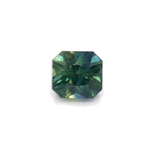 1.09 carat GREEN STEP cut Octagonal Safyras (1)