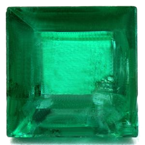 3.01 carat GREEN Square Smaragdas (1)
