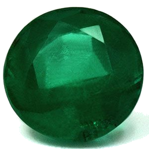 3.14 carat GREEN Round Smaragdas (1)