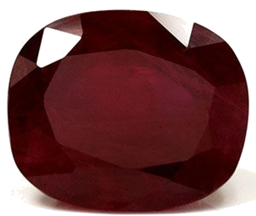 7.54 carat RED Cushion Rubinas (1)