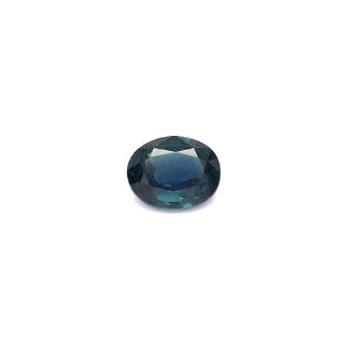 0.62 carat BLUE BRILLIANTSTEP cut Oval Safyras (1)