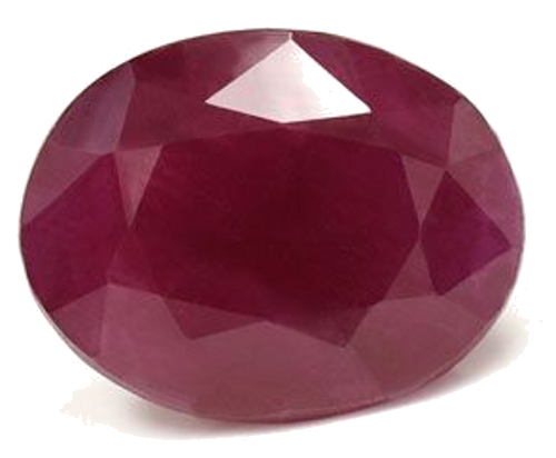 4.98 carat RED Oval Rubinas (1)