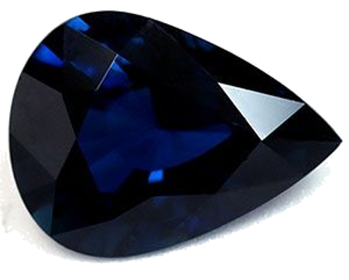 1.7 carat BLUE Pear Safyras (1)
