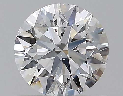 0.66 carat D-SI2 Excellent cut Natūralus Round Deimantas (1)