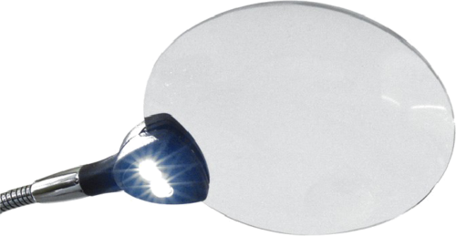 Двухлинзовая встроенная лупа со светодиодной лампой 2,5x/5x (2)