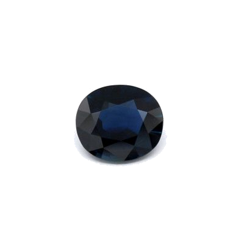 1.62 carat BLUE BRILLIANTSTEP cut Oval Safyras (1)