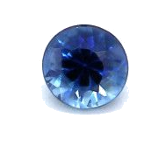 0.13 carat BLUE BRILLIANT cut Round Safyras (1)