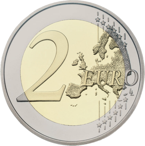2023 Latvia Glory to Ukraine 2 euro coin BU in card (3)