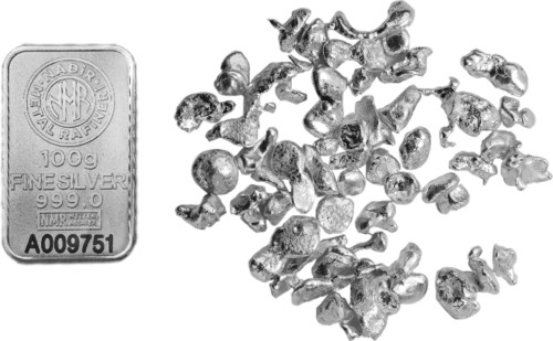 50 g Sidabro granulių 99.9% (6)