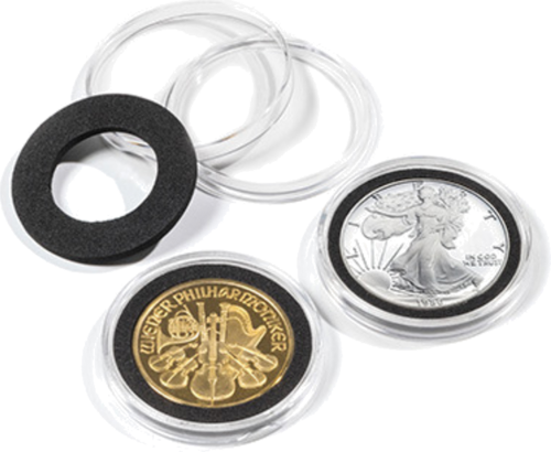 Kapsulės monetoms UniCaps Ultra S/L (18 - 41 mm) (2)