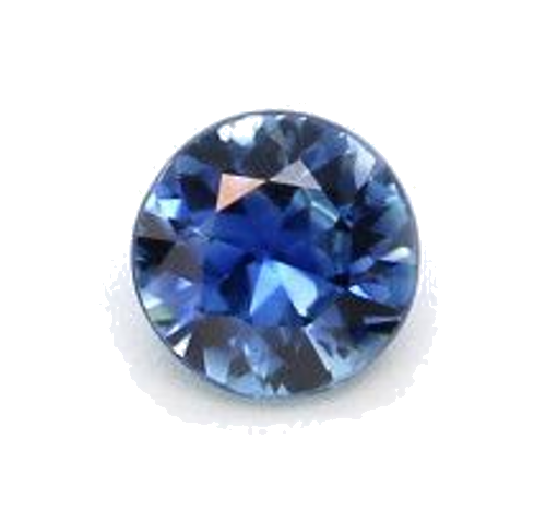 0.19 carat BLUE BRILLIANT cut Round Safyras (1)